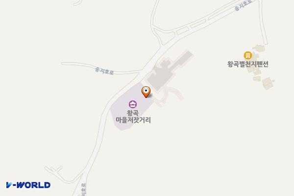 왕곡마을저잣거리 위치 지도 — 강원특별자치도 고성군 송지호로 510