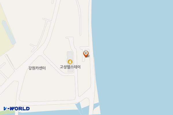 거진11리해맞이광장 위치 지도 — 강원특별자치도 고성군 거진읍 해오름해변길 125