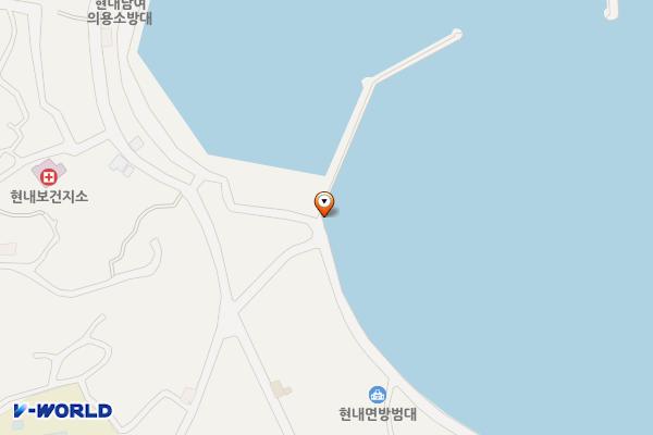 대진해상공원 위치 지도 — 강원특별자치도 고성군 현내면 대진항길 80