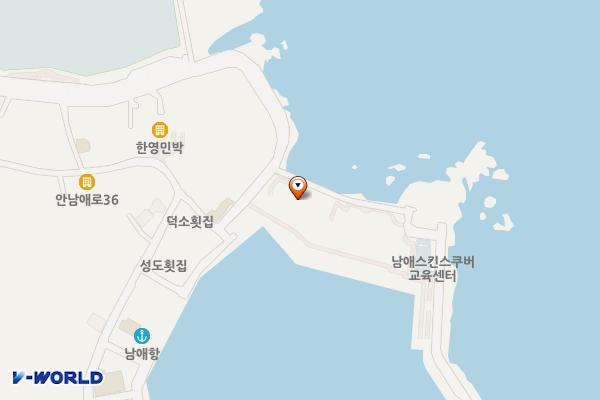 남애어촌계 화장실 위치 지도 — 강원특별자치도 양양군 현남면 매바위길 138
