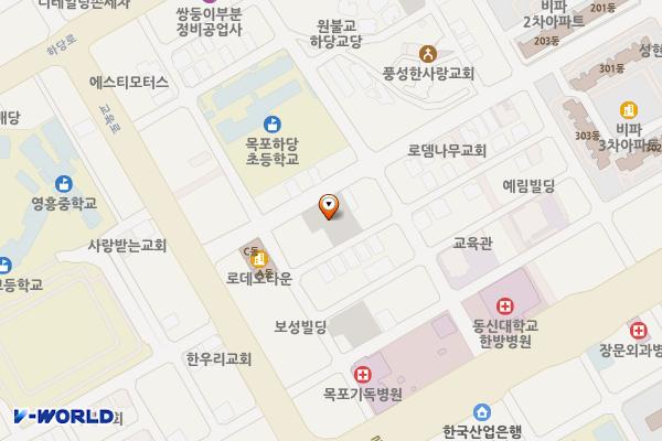 놀부정공영 위치 지도 — 전남광주통합특별시 목포시 백년대로297번길 16-2 (상동)