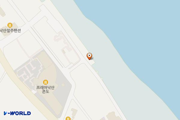 조산 야영장 화장실 위치 지도 — 강원특별자치도 양양군 양양읍 일출로 127-9