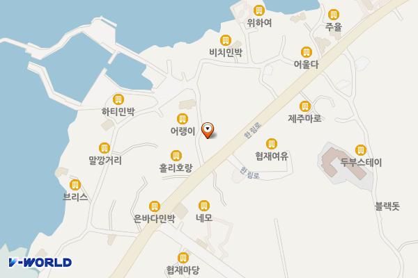 협재리 1467-1, 1468-1 위치 지도 — 제주특별자치도 제주시 한림읍 협재리 1467-1