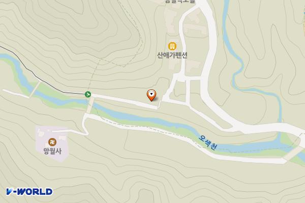 오색일반상가 공중화장실 위치 지도 — 강원특별자치도 양양군 서면 대청봉길 58-52