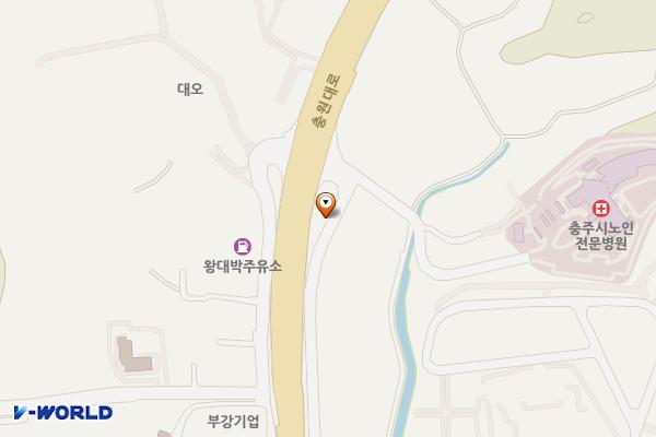 SK 왕대박 주유소 화장실 위치 지도 — 충청북도 충주시 금가면 충원대로 1394