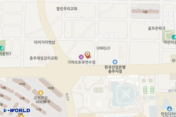 충주소방서 연수안전센터 1층 위치 지도 — 충청북도 충주시 동수10길 1