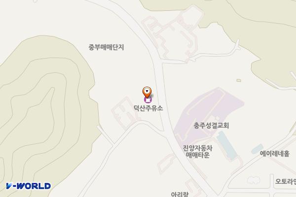 행복가득주유소 위치 지도 — 충청북도 충주시 팽고리산길 54(금릉동)