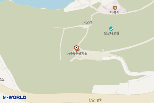 탄금대(노래비)화장실 위치 지도 — 충청북도 충주시 탄금대안길 33(칠금동)