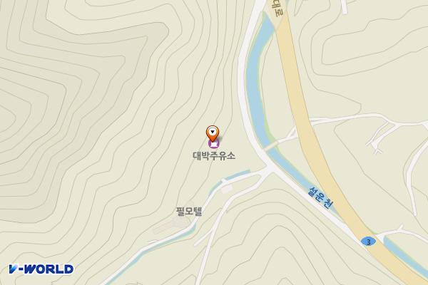 대박주유소 화장실 위치 지도 — 충청북도 충주시 살미면 호음실1길 26