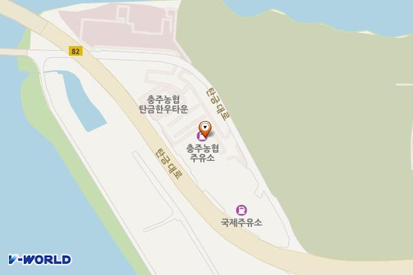 농협클린주유소 위치 지도 — 충청북도 충주시 탄금대로 364(칠금동)