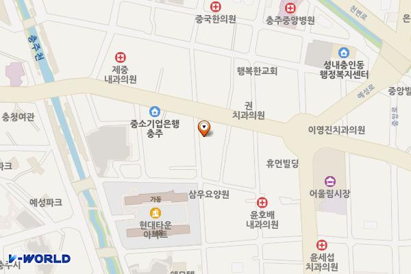 충주문화회관 화장실 위치 지도 — 충청북도 충주시 중앙로 128