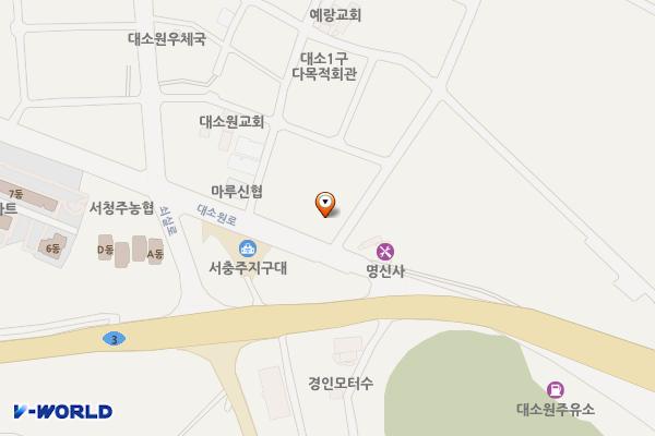 대소원면 복지회관 화장실 위치 지도 — 충청북도 충주시 대소원면 대소원로 137