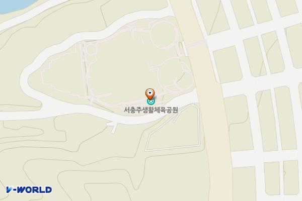 서충주생활체육공원 화장실 위치 지도 — 충청북도 충주시 주덕읍 기업도시3로 150
