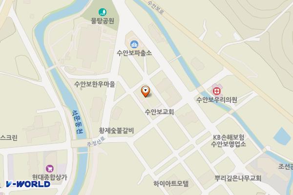 수안보 공영주차장 화장실 위치 지도 — 충청북도 충주시 수안보면 장터2길 30-4