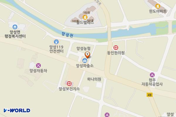 충주경찰서 앙성파출소 위치 지도 — 충청북도 충주시 가곡로 1029
