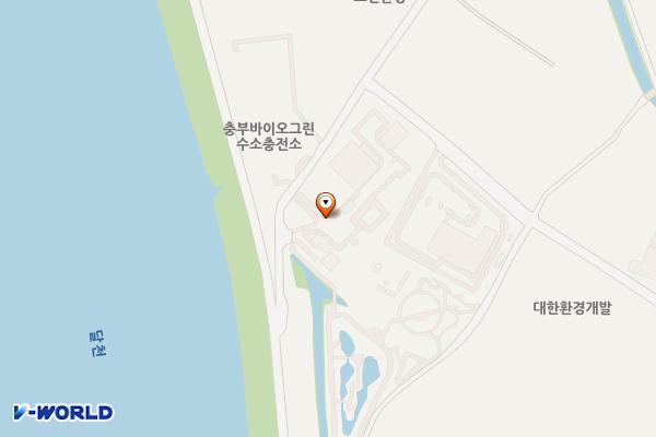 충주시위생처리장화장실 위치 지도 — 충청북도 충주시 벌터4길 8(봉방동)