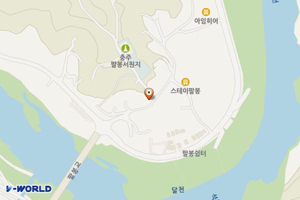 팔봉이동식화장실 위치 지도 — 충청북도 충주시 대소원면 팔봉안길 11