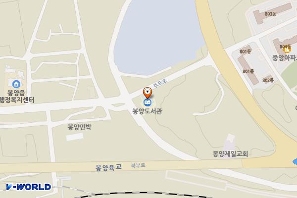 봉양보건지소 위치 지도 — 충청북도 제천시 봉양읍 주포로8길 3-1