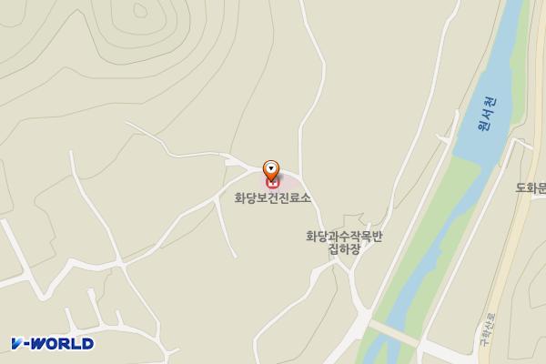 화당보건진료소 위치 지도 — 충청북도 제천시 백운면 화당로2길 15