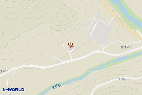 옥전보건진료소 위치 지도 — 충청북도 제천시 봉양읍 옥전길 34