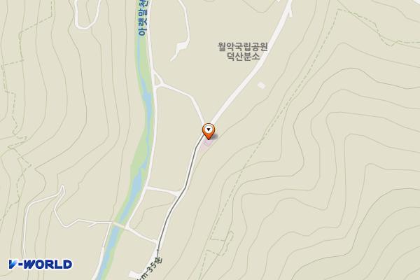월악보건진료소 위치 지도 — 충청북도 제천시 덕산면 월악산로4길 31