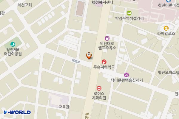 제천산림조합 위치 지도 — 충청북도 제천시 의림대로 219
