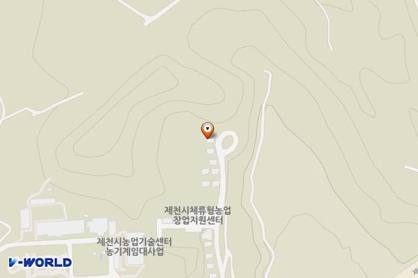 제천시체류형농업창업지원센터화장실 위치 지도 — 충청북도 제천시 제천북로 401-12