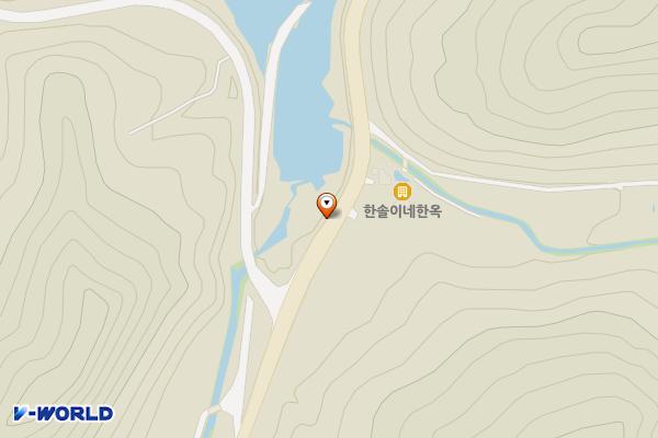 하궁리공중화장실(도로변) 위치 지도 — 충청북도 보은군 내북면 하궁리 67