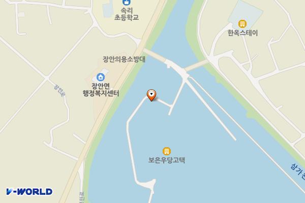 보은선병국가옥 공중화장실(기타) 위치 지도 — 충청북도 보은군 장안면 개안리 148-1