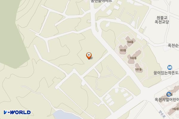 가양문화복합센터 위치 지도 — 충청북도 옥천군 옥천읍 가화4길 58, 옥천 가양 복합문화센터