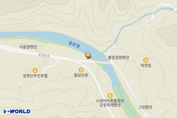 금천리 공중화장실 위치 지도 — 충청북도 옥천군 군서면 금산4길 5