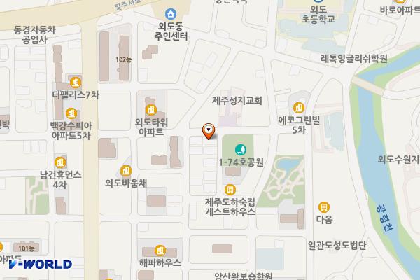 우정로3길 18, 절물3길 22-6 위치 지도 — 제주특별자치도 제주시 우정로3길 18