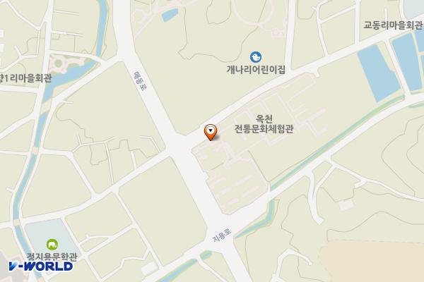 육영수생가 대형주차장 공중화장실 위치 지도 — 충청북도 옥천군 옥천읍 향수길 82