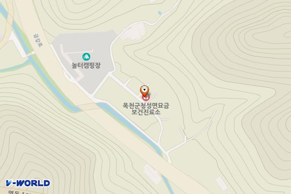 묘금보건진료소 위치 지도 — 충청북도 옥천군 청성면 묘금3길 29
