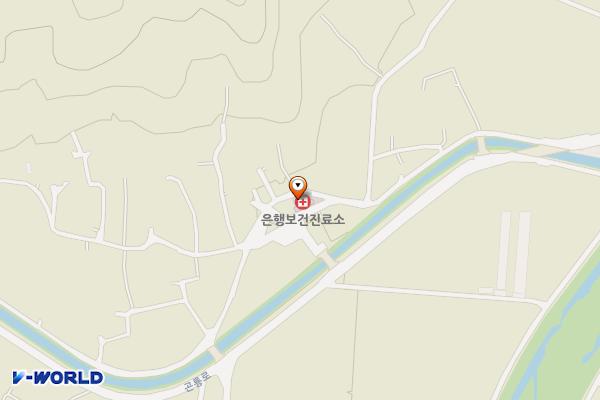 은행보건진료소 위치 지도 — 충청북도 옥천군 군서면 은행1길 25