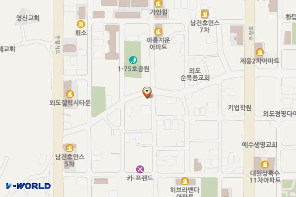 외도일동 539-29 위치 지도 — 제주특별자치도 제주시 외도일동 539-29