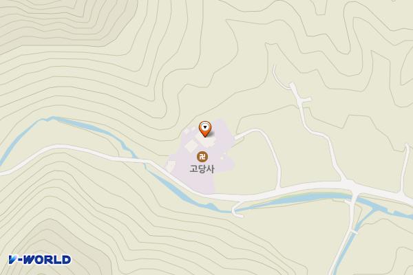 고당사 위치 지도 — 충청북도 영동군 심천면 옥계폭포길 126