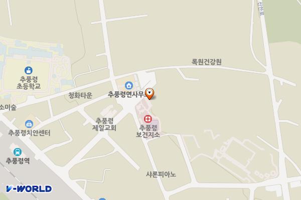 추풍령면민회관 위치 지도 — 충청북도 영동군 추풍령면 추풍령로4길 24