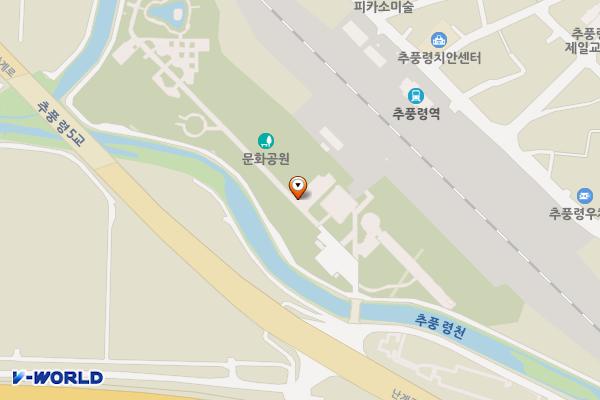 추풍령급수탑공원 화장실 위치 지도 — 충청북도 영동군 추풍령면 추풍령리 505