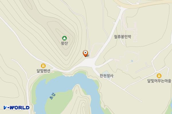 월류봉광장 위치 지도 — 충청북도 영동군 황간면 월류봉길 24, 월류봉쉼터 옆