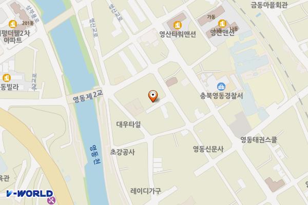 영동전통시장제2주차장 화장실 위치 지도 — 충청북도 영동군 영동시장4길 37-6