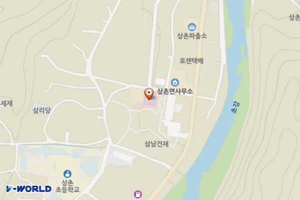 상촌보건지소 위치 지도 — 충청북도 영동군 상촌면 임산4길 9