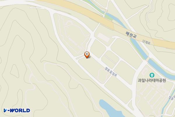 과일나라테마공원3 위치 지도 — 충청북도 영동군 영동읍 영동힐링로 241-37