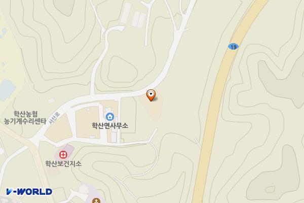영동소방서 학산119안전센터 위치 지도 — 충청북도 영동군 학산면 서산로 92