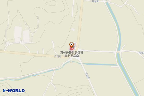 삼방보건진료소 위치 지도 — 충청북도 괴산군 불정면 쇠실로 285