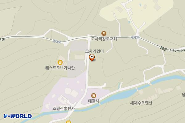 수옥정관광지 수변산책로 위치 지도 — 충청북도 괴산군 연풍면 수옥정길 174