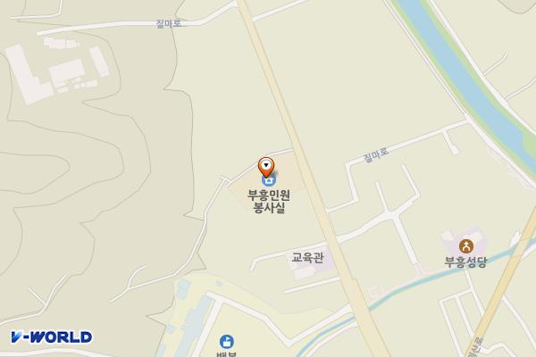 부흥민원봉사실 위치 지도 — 충청북도 괴산군 청안면 질마로 1440