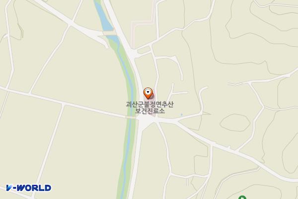 추산보건진료소 위치 지도 — 충청북도 괴산군 불정면 동추산1길 12