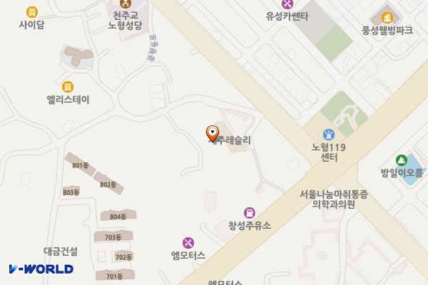 노형동 2486-3 위치 지도 — 제주특별자치도 제주시 노형동 2486-3