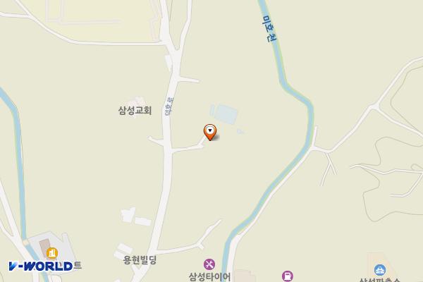 삼성생활체육공원 야외화장실 위치 지도 — 충청북도 음성군 삼성면 덕호로 24-6